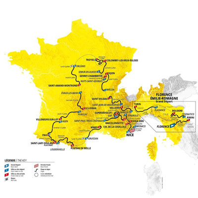 Foto zu dem Text "Großes Vorschau-Paket: Die Strecke der Tour de France 2024"