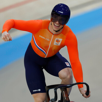 Foto zu dem Text "Lavreysen gewinnt Sprint-Quali mit Weltrekord – Dörnbach wartet"