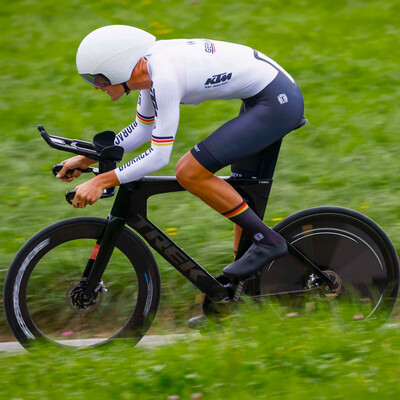 Foto zu dem Text "Behrens will Position auf dem Rad optimieren: “Dann geht noch mehr“"