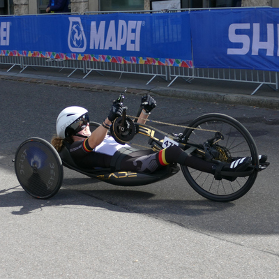 Foto zu dem Text "Deutsche Handbikerinnen holen kompletten Medaillensatz"