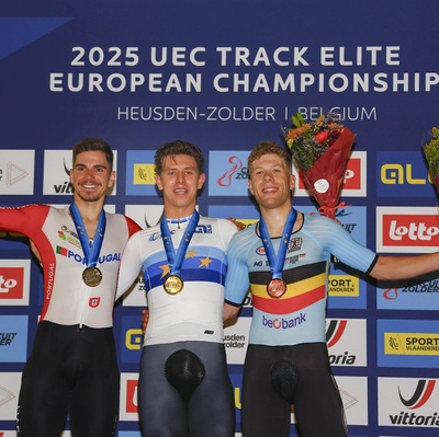 Foto zu dem Text "2. EM-Gold! Teutenberg krönt sich auch im Omnium "