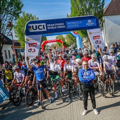 Foto zu dem Text "Der flachste UCI Gran Fondo mit vielen Radstars"